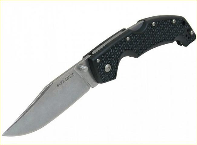 Cold Steel Voyager Clip Large Plain Edge, AUS10 teräs.jpg