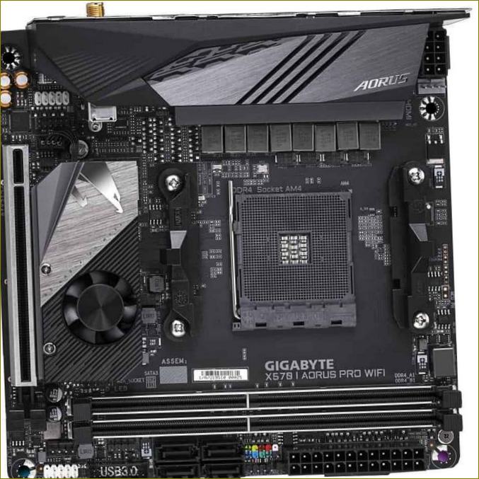 Image GIGABYTE X570 I AORUS PRO WIFI -emolevy GIGABYTE X570 I AORUS PRO WIFI -emolevy