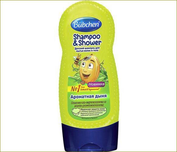 Bubchenin tuoksuva melonishampoo