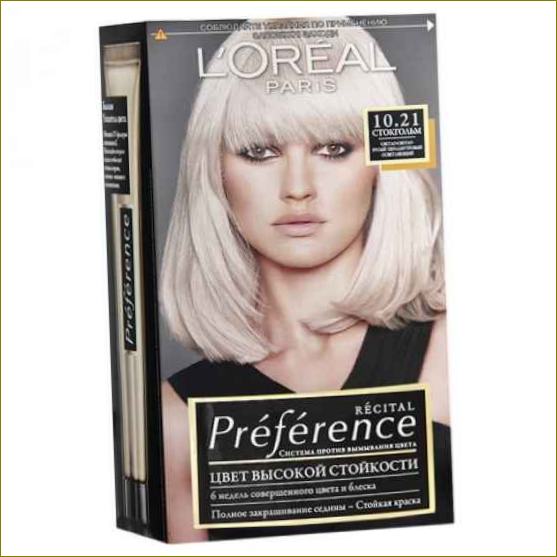 L'Oreal Preference -kokoelma