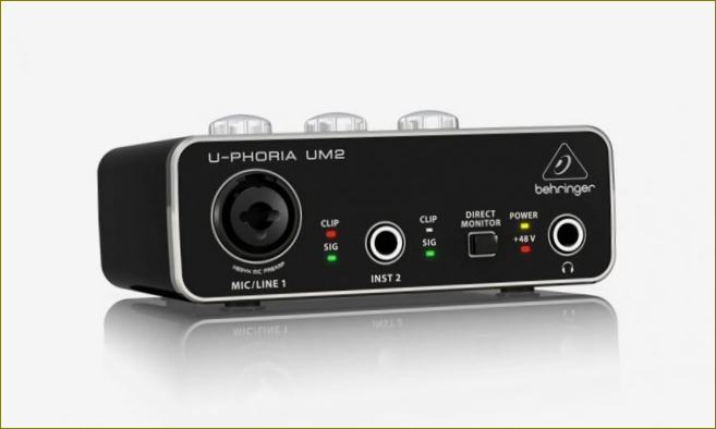 BEHRINGER U-PHORIA UM2 -äänikortti