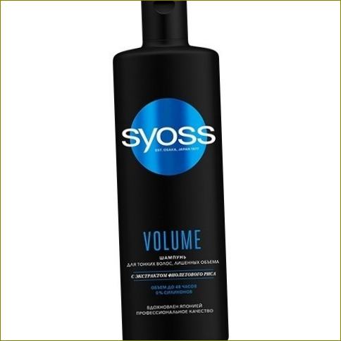 Syoss Volume Shampoo hienoille, tuuheille hiuksille Kuva nro 9