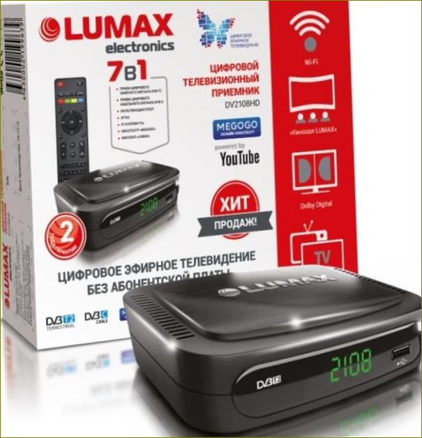 LUMAX DV-2108HD kuva