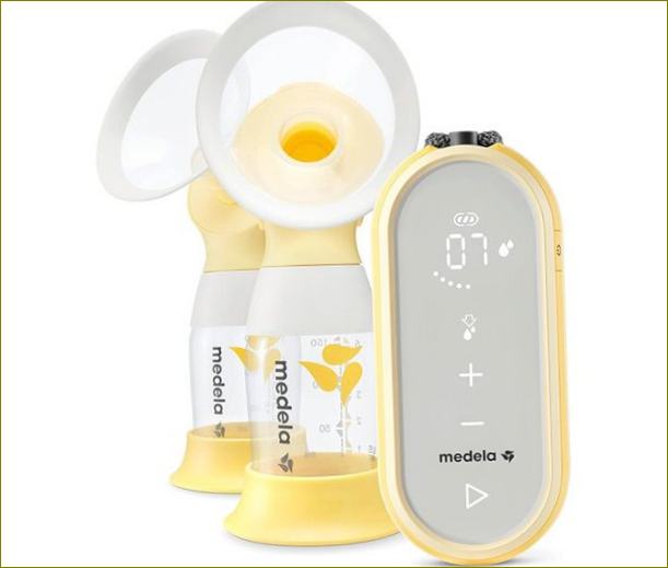 Medela Freestyle Flex sähköinen rintapumppu keltainen