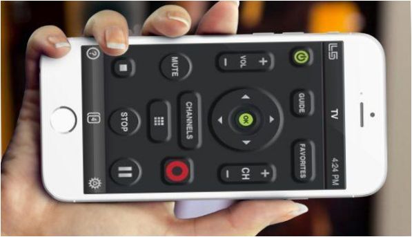 TV Remote -sovellus iPhonelle